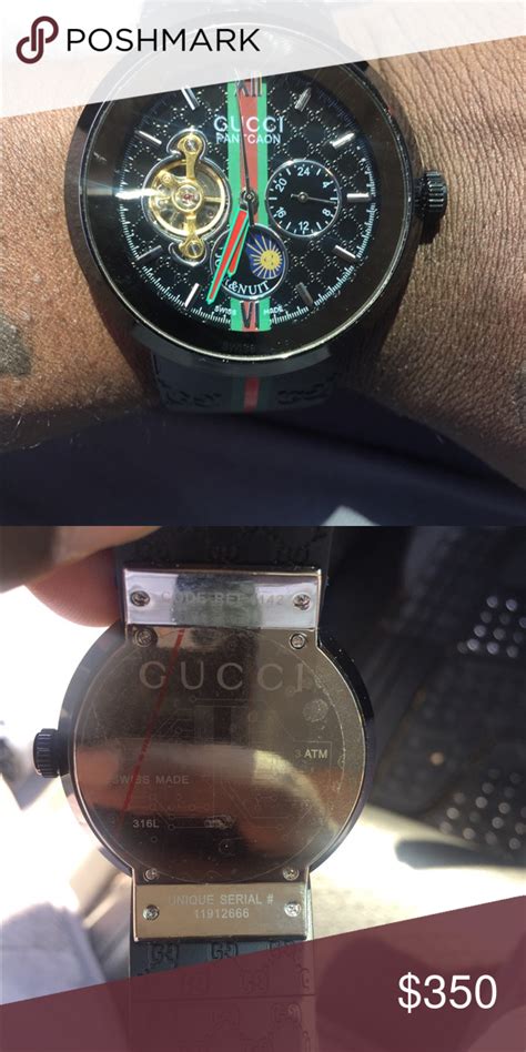 how many numbers gucci watch serial number